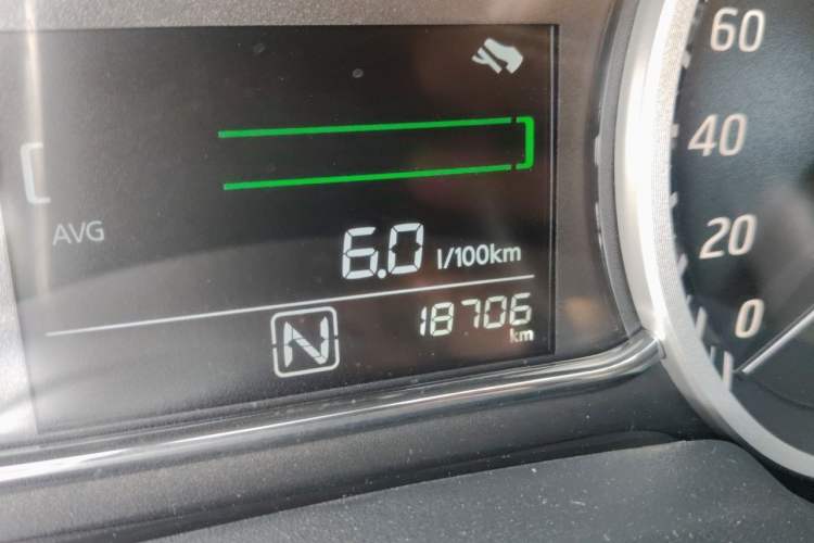 Used Nissan Sylphy 2024 Classic 1.6XE CVT Comfort Edition Odometer Close Up