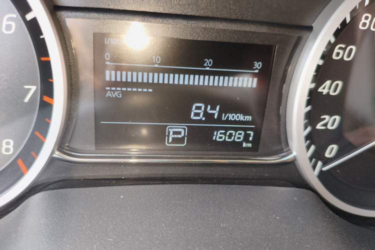 Used Nissan Sylphy 2024 Classic 1.6XL CVT Luxury Edition Odometer Close Up