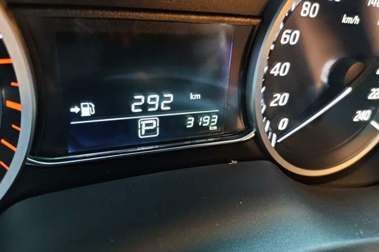 Used Nissan Sylphy 2024 Restyled Version 2 Classic 1.6XE CVT Comfort Edition Odometer Close Up