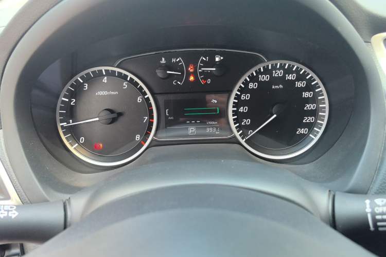 Used Nissan Sylphy 2024 Classic 1.6XE CVT Comfort Edition Odometer Close Up