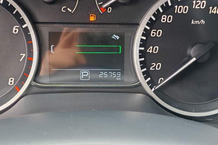 Used Nissan Sylphy 2024 Classic 1.6XE CVT Comfort Edition Odometer Close Up