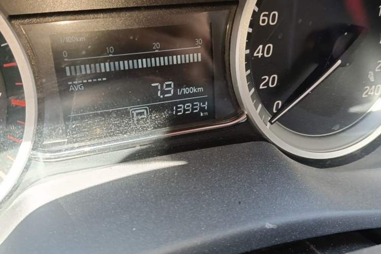 Used Nissan Sylphy 2024 Classic 1.6XE CVT Comfort Edition Odometer Close Up