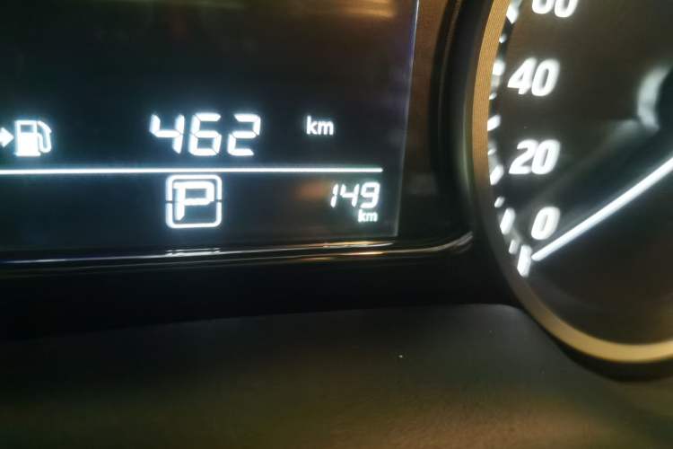 Used Nissan Sylphy 2024 Facelifted Three Classic 1.6XE CVT Comfort Edition Odometer Close Up