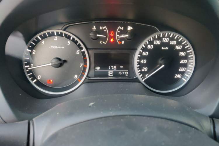Used Nissan Sylphy 2024 Classic 1.6XE CVT Comfort Edition Odometer Close Up