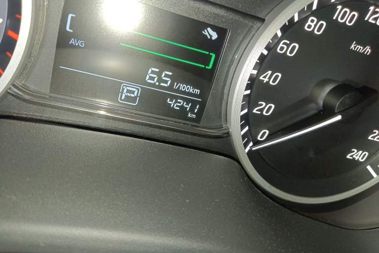 Used Nissan Sylphy 2024 Revised Version Classic 1.6XE CVT Comfort Edition Odometer Close Up