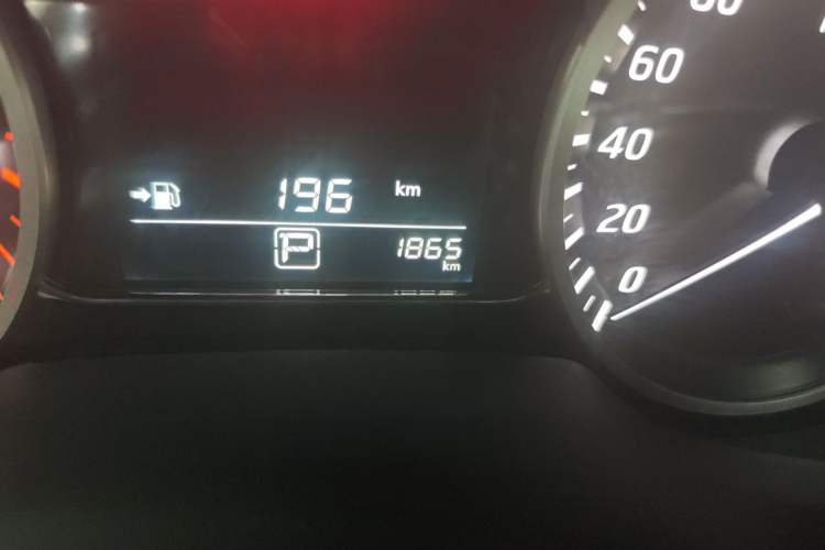 Used Nissan Sylphy 2024 Classic 1.6XE CVT Comfort Edition Odometer Close Up