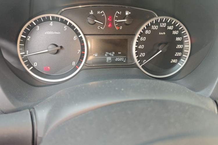 Used Nissan Sylphy 2024 Classic 1.6XE CVT Comfort Edition Odometer Close Up