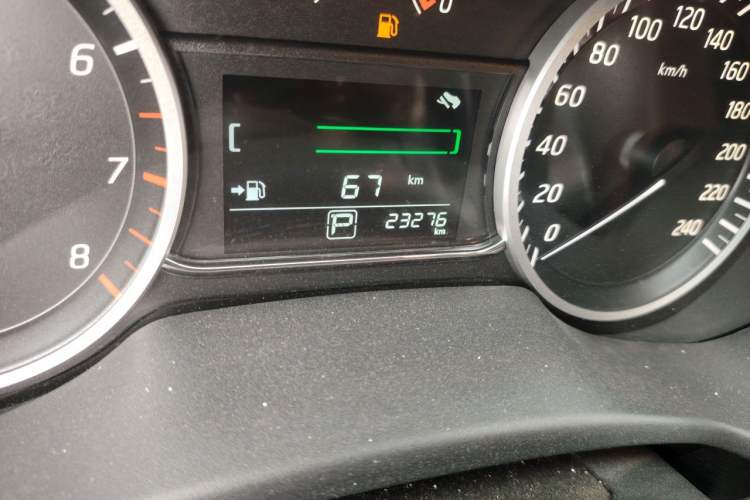 Used Nissan Sylphy 2024 Restyled Version 2 Classic 1.6XE CVT Comfort Edition Odometer Close Up