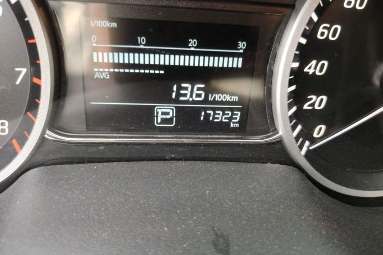 Used Nissan Sylphy 2024 Restyled Version 2 Classic 1.6XE CVT Comfort Edition Odometer Close Up