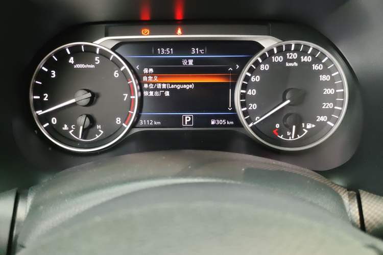 Used Nissan Sylphy 2026 Model 1.6L CVT Intelligent Driving Edition Odometer Close Up