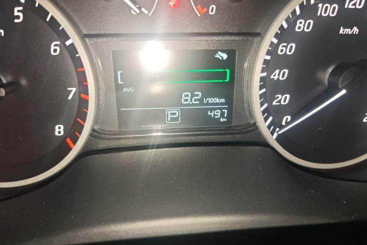 Used Nissan Sylphy 2026 Classic 1.6L CVT Peace of Mind Edition Odometer Close Up