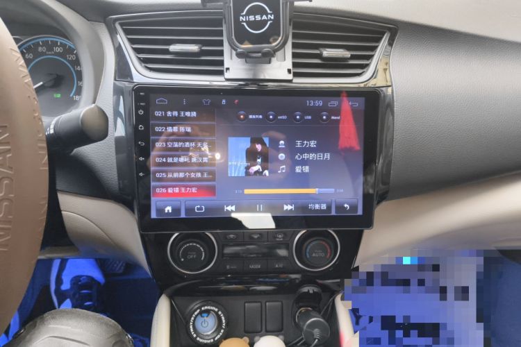 Used Nissan Sylphy EV 2018 Smart Edition Audio And AC Panel