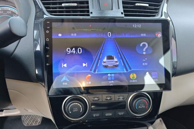 Used Nissan Sylphy EV 2018 Smart Edition Audio And AC Panel