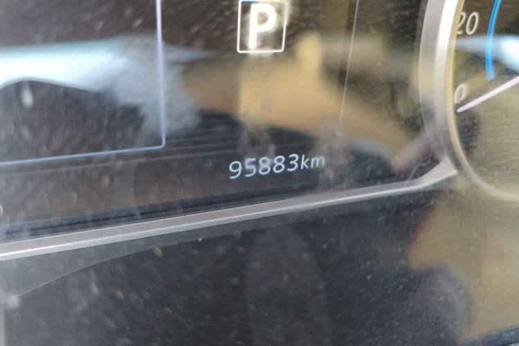 Used Nissan Sylphy EV 2018 Smart Edition Odometer Close Up