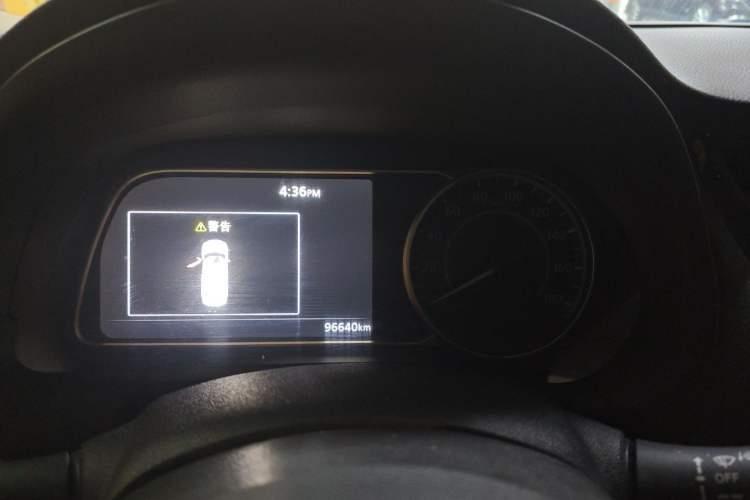 Used Nissan Sylphy EV 2018 Comfort Edition Customized Version Odometer Close Up