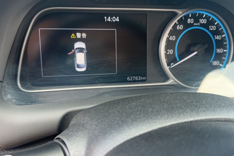 Used Nissan Sylphy EV 2018 Smart Edition Custom Version Odometer Close Up