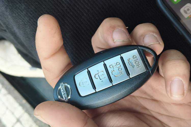 Used Nissan Sylphy EV 2018 Smart Edition Vehicle Key
