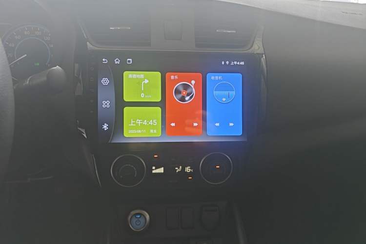 Used Nissan Sylphy EV 2018 Comfort Edition Customized Version Audio And AC Panel