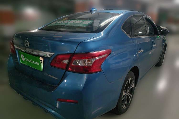 Used Nissan Sylphy EV 2018 ZhiZun Edition Rear Right 45 Deg