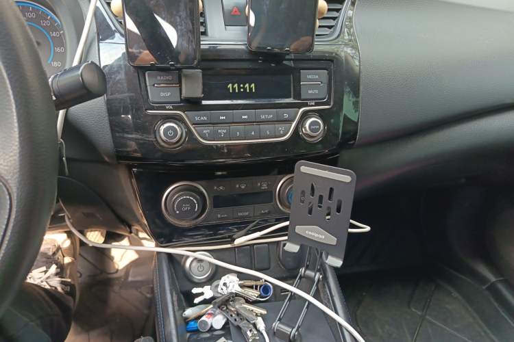 Used Nissan Sylphy EV 2018 Smart Edition Audio And AC Panel