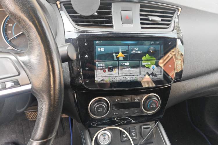 Used Nissan Sylphy EV 2018 ZhiZun Edition Audio And AC Panel