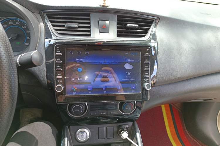 Used Nissan Sylphy EV 2018 Smart Edition Custom Version Audio And AC Panel