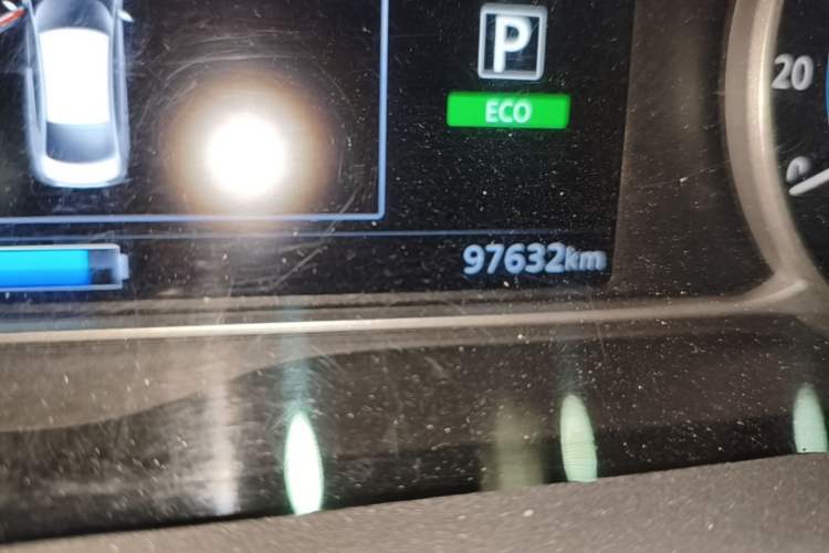 Used Nissan Sylphy EV 2018 Smart Edition Custom Version Odometer Close Up