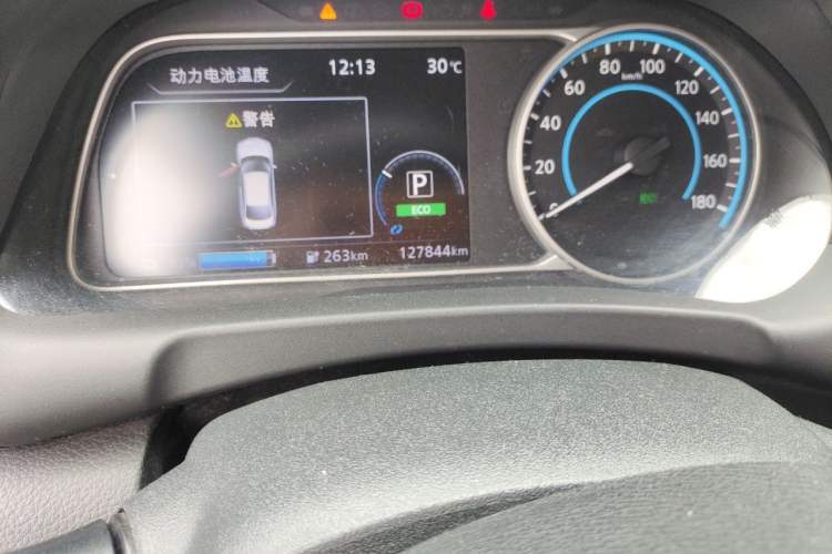 Used Nissan Sylphy EV 2018 Smart Edition Odometer Close Up