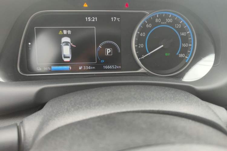 Used Nissan Sylphy EV 2018 Smart Edition Odometer Close Up