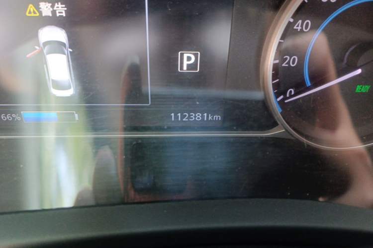 Used Nissan Sylphy EV 2018 Smart Edition Odometer Close Up