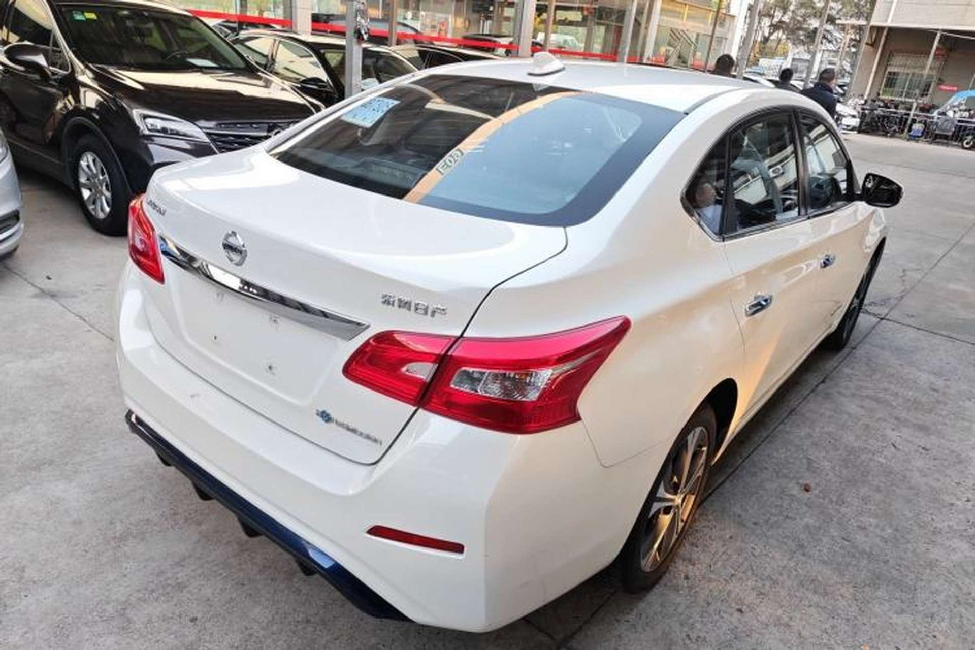Used Nissan Sylphy EV 2018 ZhiZun Edition Rear Right 45 Deg