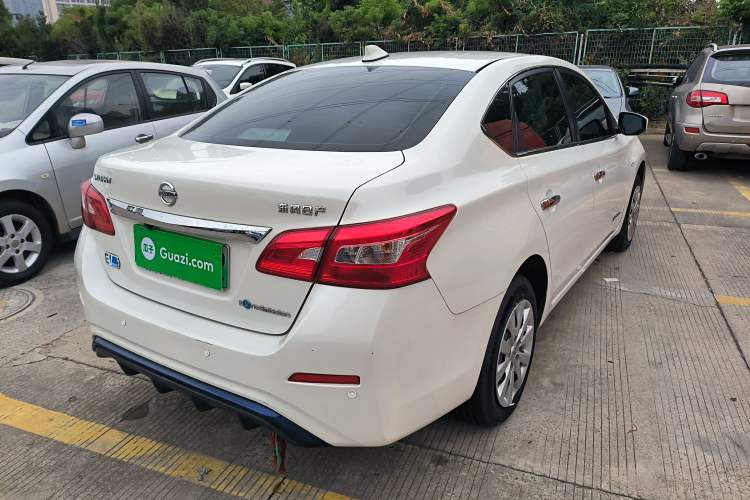 Used Nissan Sylphy EV 2018 Smart Edition Custom Version Rear Right 45 Deg