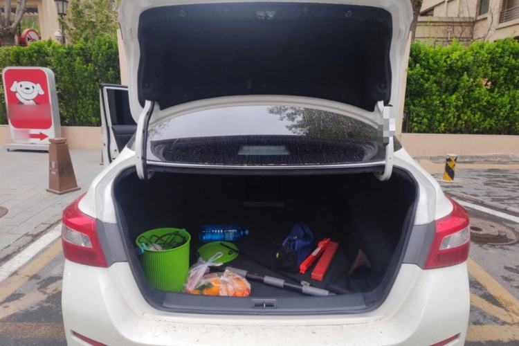 Used Nissan Sylphy EV 2018 ZhiZun Edition Trunk