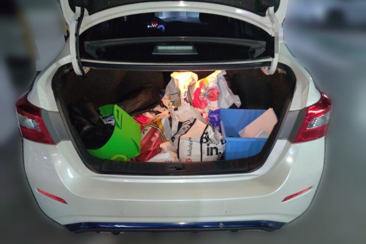 Used Nissan Sylphy EV 2018 ZhiZun Edition Trunk