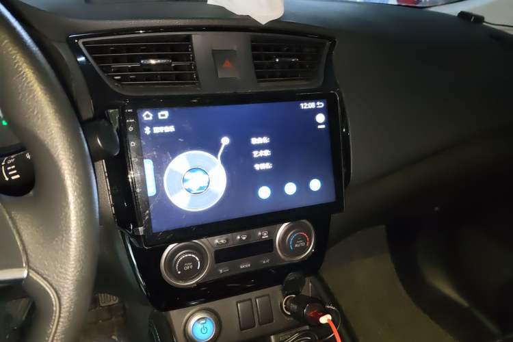 Used Nissan Sylphy EV 2020 Comfort Edition Audio And AC Panel
