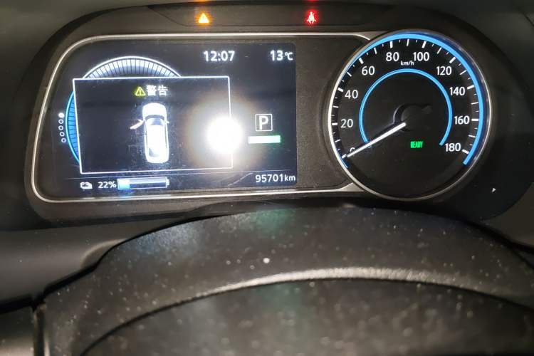 Used Nissan Sylphy EV 2020 Comfort Edition Odometer Close Up