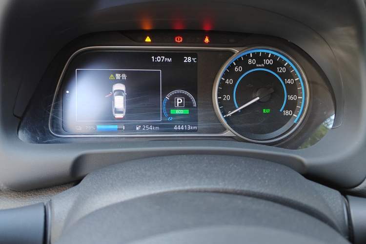 Used Nissan Sylphy EV 2020 Comfort Edition Odometer Close Up