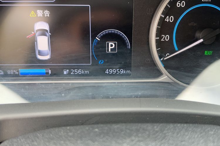 Used Nissan Sylphy EV 2020 Comfort Edition Odometer Close Up