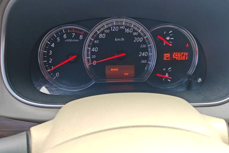 Used Nissan Teana 2008 Duke 2.5L XV Luxury Edition Instrument Cluster