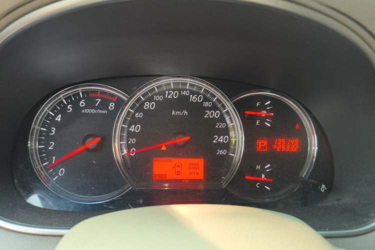 Used Nissan Teana 2008 2.0L XL Comfort Edition Instrument Cluster