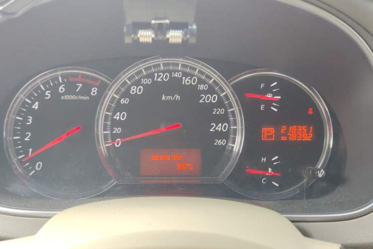 Used Nissan Teana 2008 2.0L XL Comfort Edition Instrument Cluster