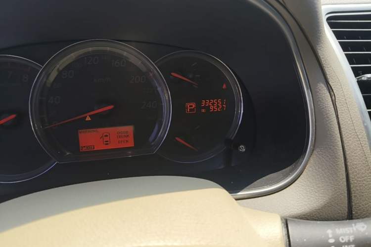 Used Nissan Teana 2008 Duke 2.5L XV Luxury Edition Odometer Close Up