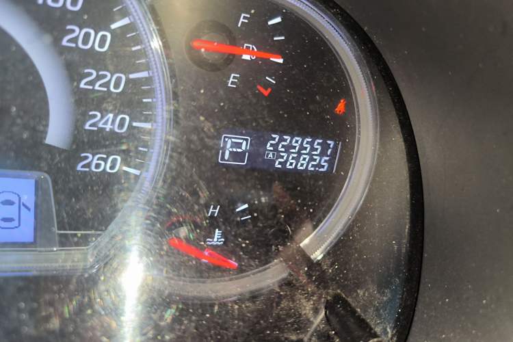 Used Nissan Teana 2008 Duke 2.5L XV Luxury Edition Odometer Close Up