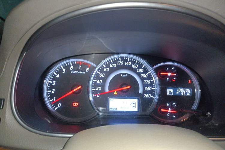 Used Nissan Teana 2010 2.5L XL Anniversary Edition Instrument Cluster