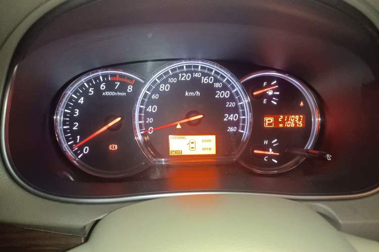 Used Nissan Teana 2010 2.5L XL Anniversary Edition Instrument Cluster