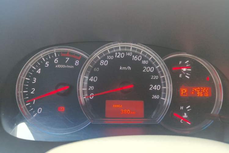 Used Nissan Teana 2010 2.0L XL Anniversary Edition Instrument Cluster