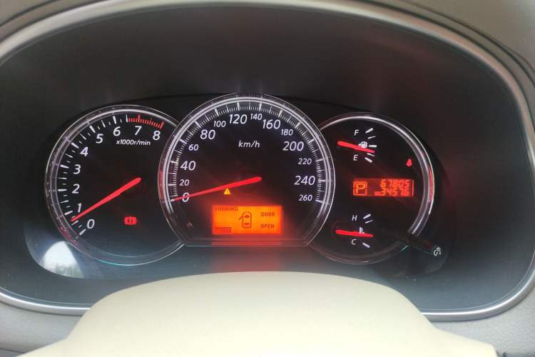 Used Nissan Teana 2010 2.5L XL Anniversary Edition Instrument Cluster