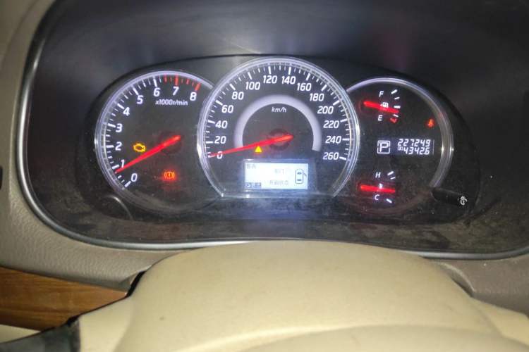 Used Nissan Teana 2011 2.0L XL Comfort Edition Instrument Cluster