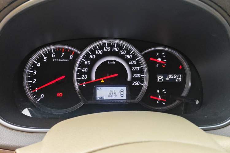 Used Nissan Teana 2011 2.0L XL Comfort Edition Instrument Cluster