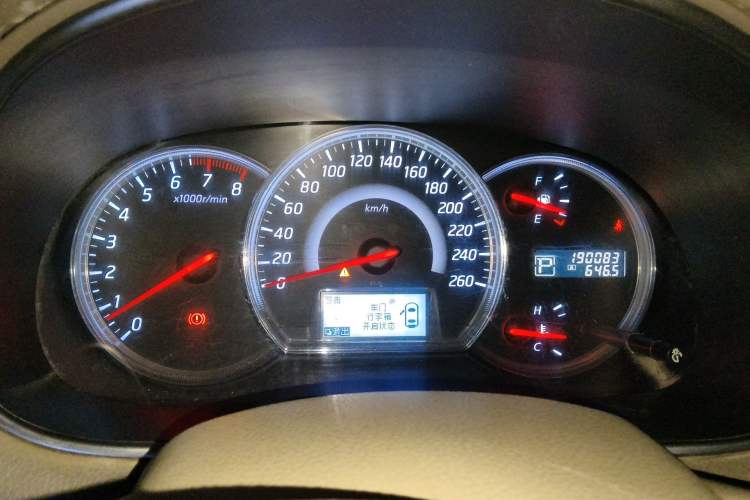 Used Nissan Teana 2011 2.5L XL Advanced Edition Instrument Cluster